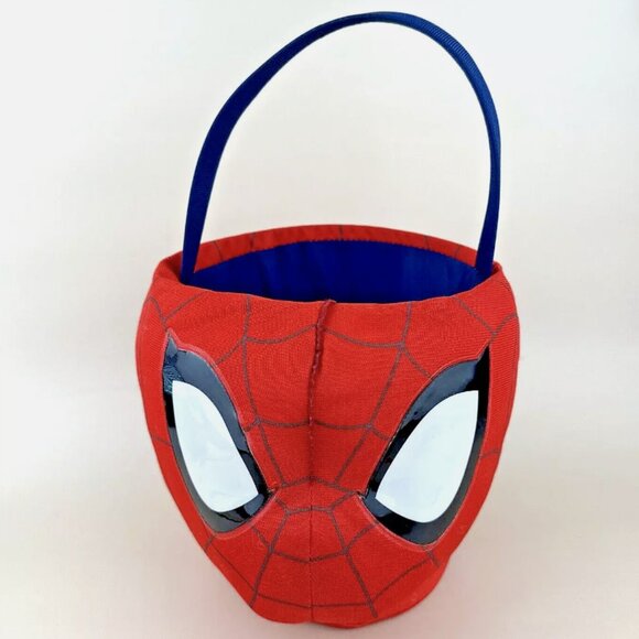 Marvel Spiderman Halloween / Easter Plush Bucket - Picture 1 of 1